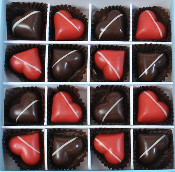 Lovers 16 Chocolate Gift Boxes