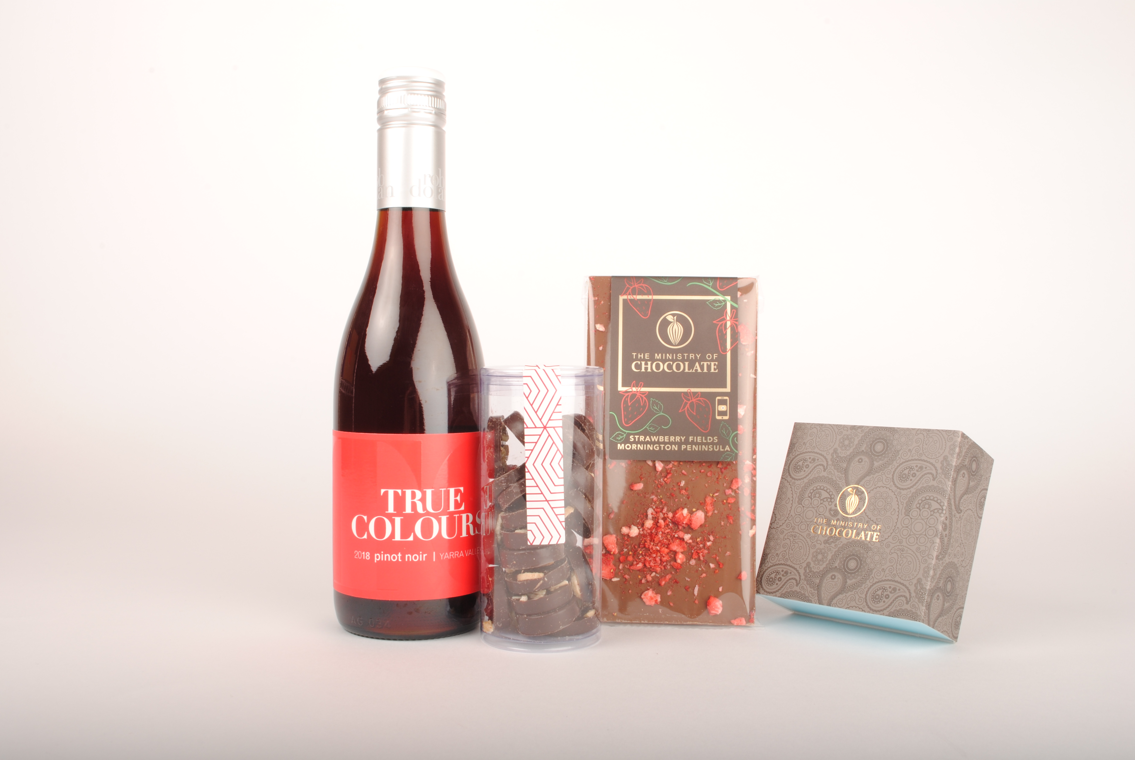 Small Gift Hamper Red Wine Ministry Of Chocolate