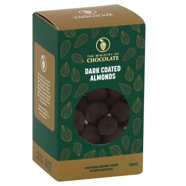 Festive Dark Almonds 150g