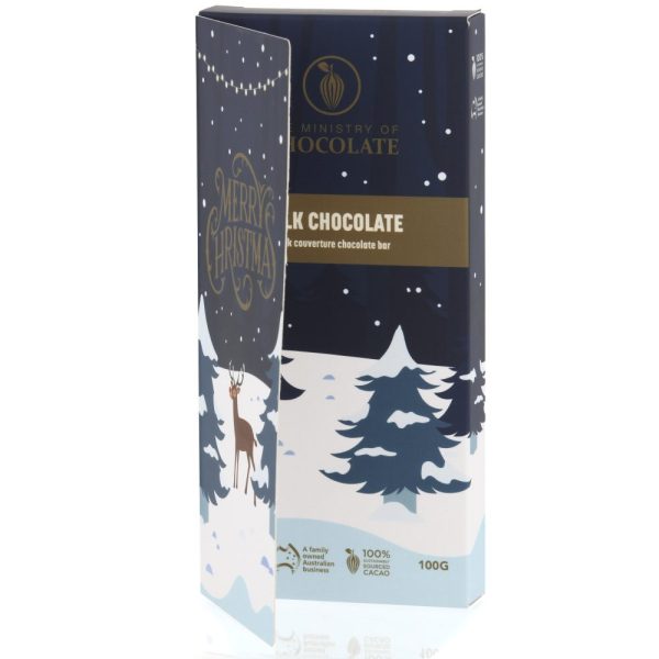 Merry Christmas Greeting Card Bar 100g - Image 3
