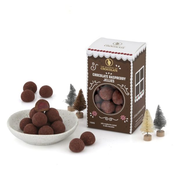 Festive milk coated raspberry jellies 150g - Image 4