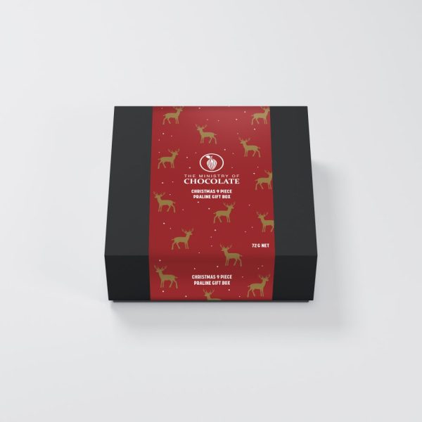 Christmas 9 Piece Praline Gift Box
